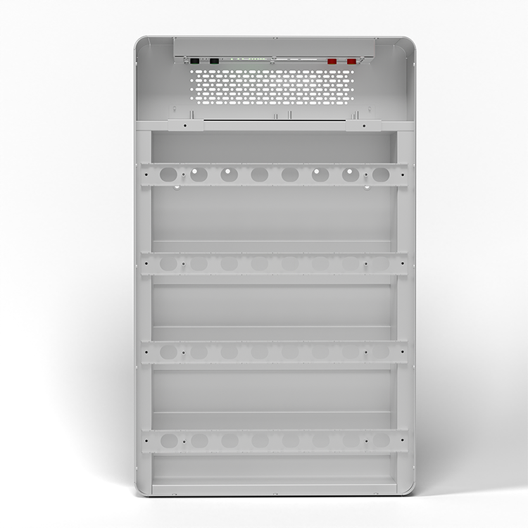 Customized hollow metal battery box wall mounted